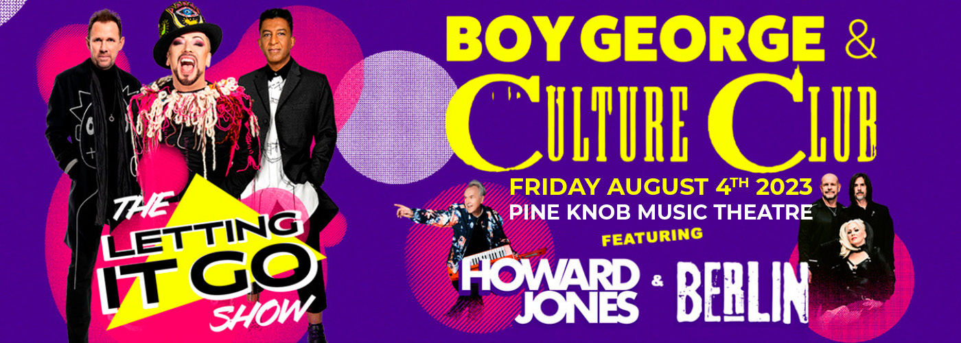 Boy George & Culture Club: The Letting It Go Show 2023 Tour